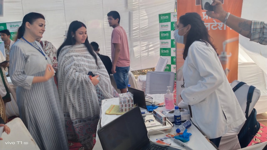 Health and Blood Donation Camp